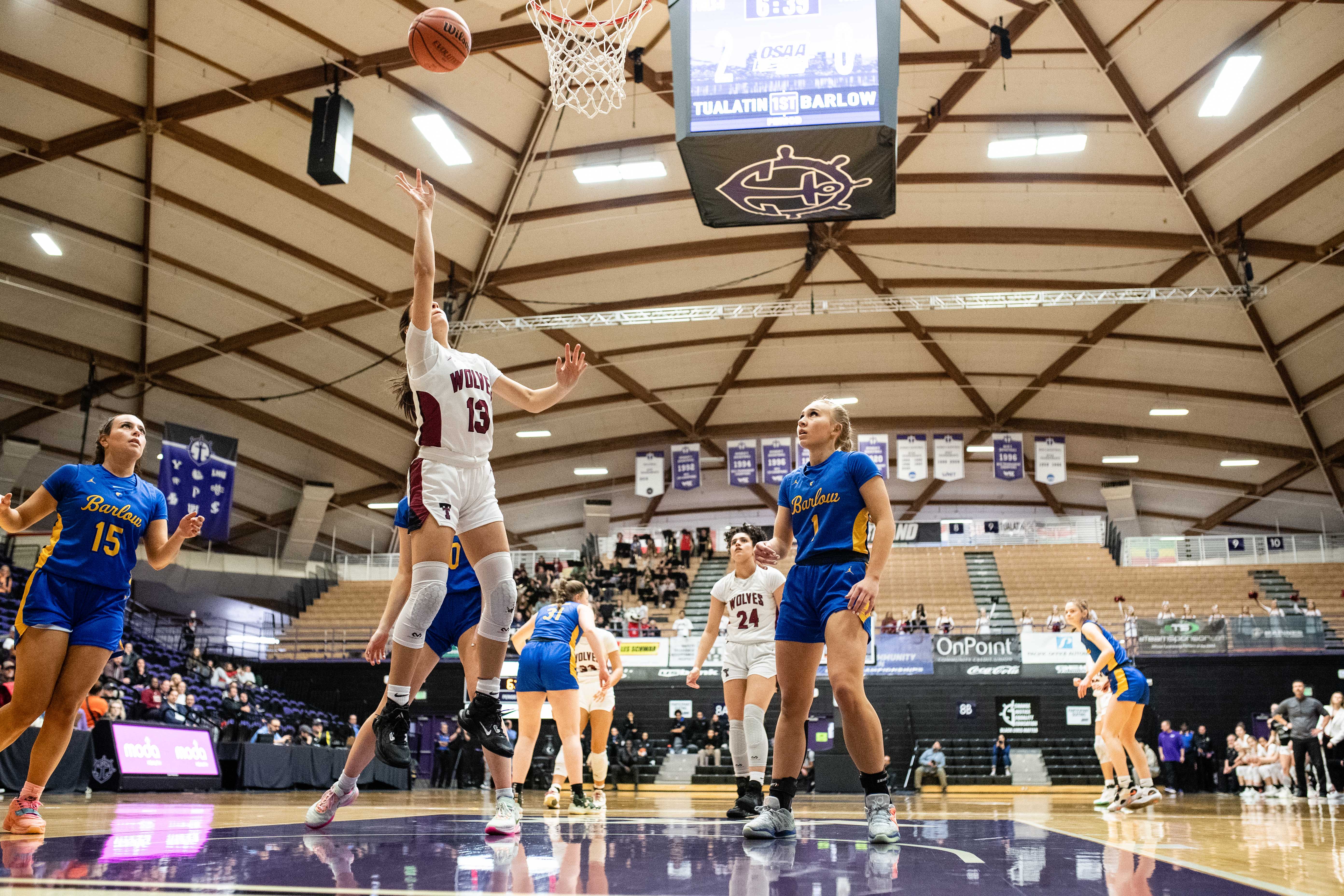 Barlow Tualatin 6A Oregon girls basketball quarterfinal Naji Saker -21
